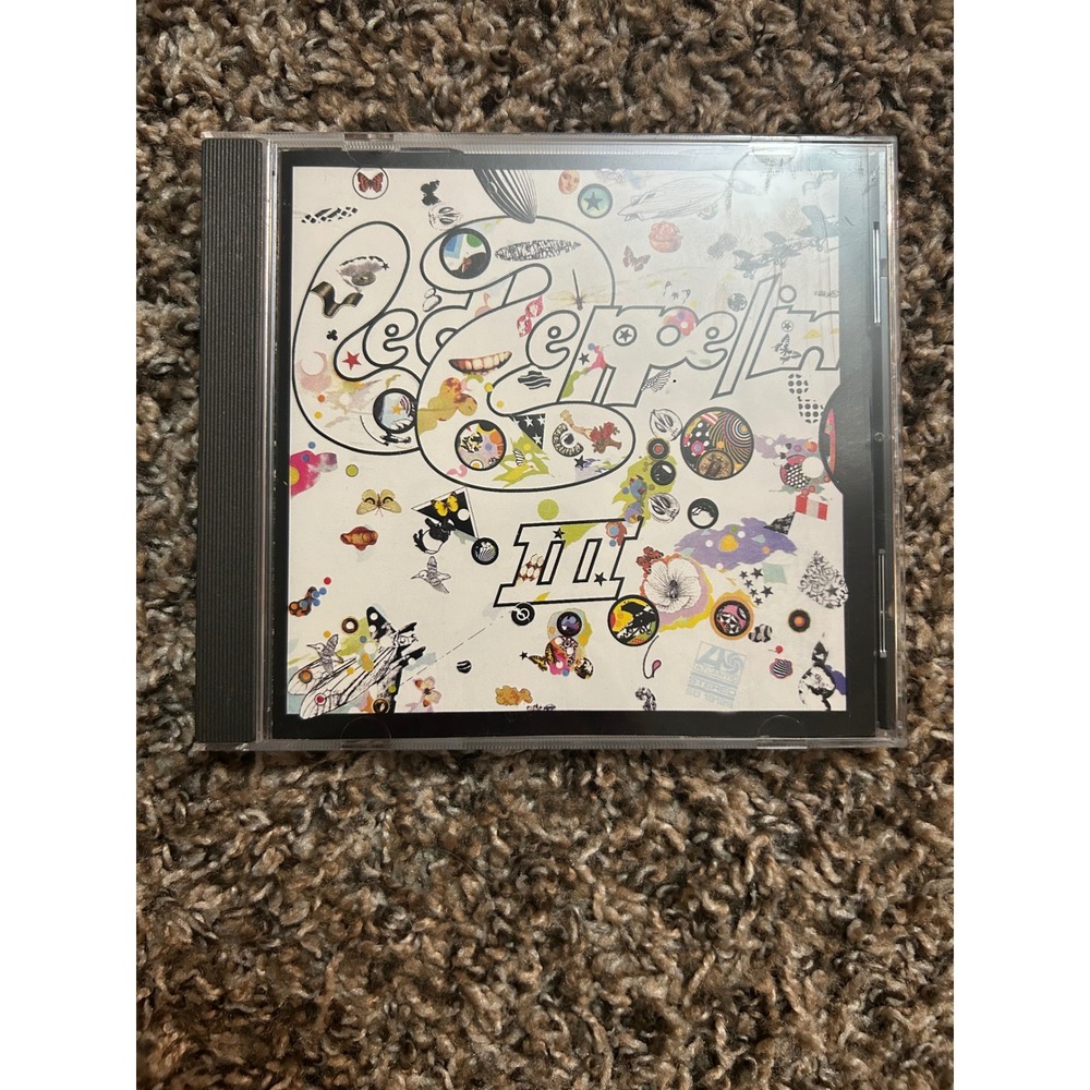 Led Zeppelin III CD 1970 Atlantic Records Rock Immigrant Song 7567-81527-2